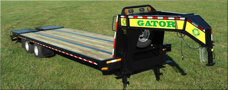 GOOSENECK TRAILER 30ft tandem dual - all heavy-duty equipment trailers special priced  Coshocton County, Ohio