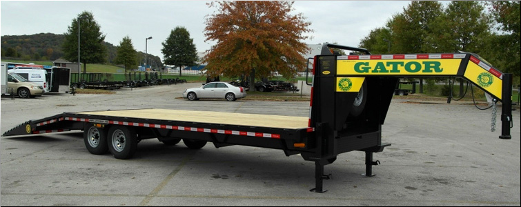 Gooseneck flat bed trailer for sale14k  Coshocton County, Ohio